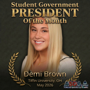 SG President of the Month May 2026 - Demi Brown