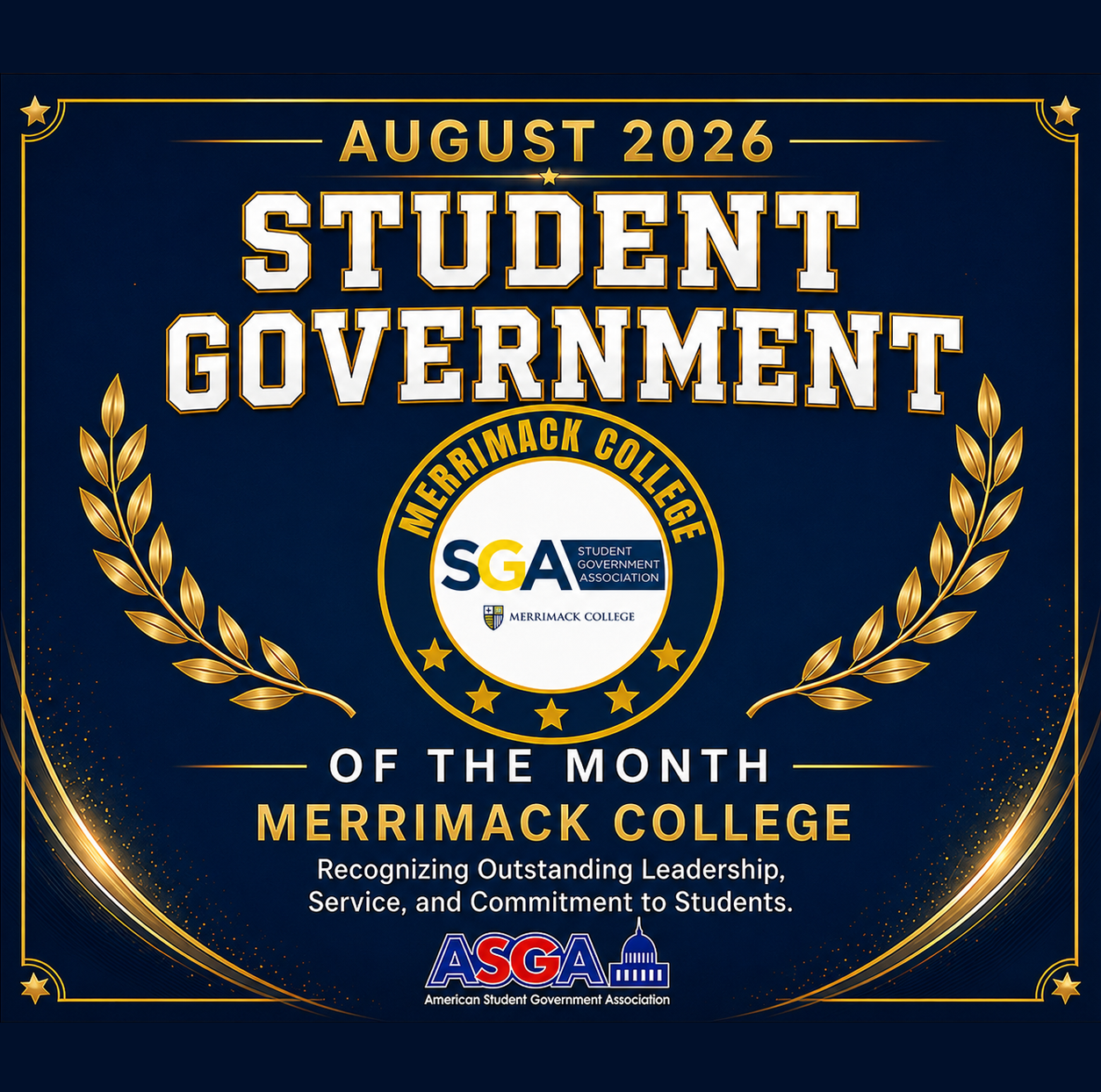 SG of the Month August 2026 - Merrimack College